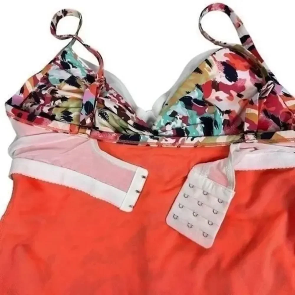 Bleu Rod Beattie Party Animal Twist Underwire‎ Tankini Top 14D NWT in packaging